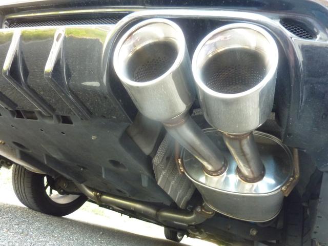 クラウンハイブリッド アスリートS ブラックスタイル サンルーフ Fスポ Rアンダー Rスポ 4本出しマフラー  車高調 社外18アルミ ウッドコンビハンドル HDDナビBluetooth DVD再生 テレビキットバックカメラ ETC リア3面フィルム(8枚目)