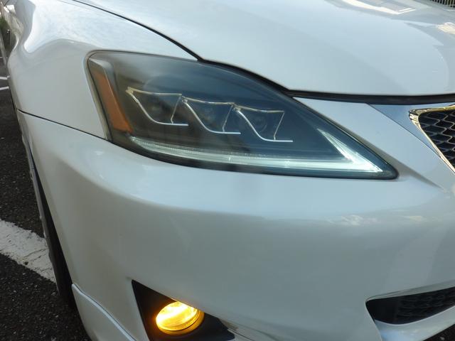 IS IS250 Fスポーツ 後期型 サンルーフ 本皮 車高調 19アルミ カールソンマフラー 三眼LEDシーケンシャルヘッドライト ファイバーテール HDDナビ Bluetooth DVD再生 テレビキット(2枚目)