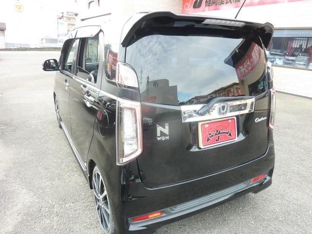 N-WGNカスタム G・Aパッケージ ハーフレザーシート プッシュエンジンスタート 人気のブラック 車検令和8年2月 16インチアルミ Bluetooth バックカメラ ETC(6枚目)
