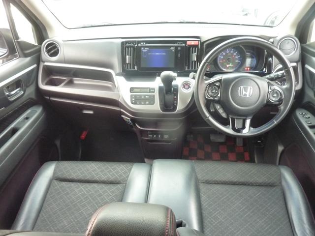 N-WGNカスタム G・Aパッケージ ハーフレザーシート プッシュエンジンスタート 人気のブラック 車検令和8年2月 16インチアルミ Bluetooth バックカメラ ETC(7枚目)