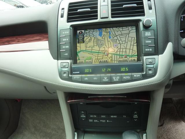 クラウン アスリート　スペシャルナビパッケージ　後期モデル　モデリスタフルエアロ　ＨＤＤナビ　Ｂｌｕｅｔｏｏｔｈ　ＤＶＤ再生　地デジ　バックモニター　リア３面フィルム　クリアランスソナー（9枚目）