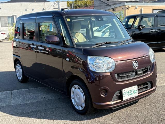 ムーヴキャンバス Ｘリミテッド　ＳＡＩＩ　ＥＴＣ　バックカメラ　両側電動スライドドア　ナビ　ＴＶ　衝突被害軽減システム　スマートキー　アイドリングストップ　電動格納ミラー　ベンチシート　ＣＶＴ　盗難防止システム　ＡＢＳ　ＥＳＣ　ＣＤ（14枚目）