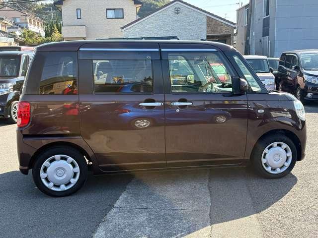 ムーヴキャンバス Ｘリミテッド　ＳＡＩＩ　ＥＴＣ　バックカメラ　両側電動スライドドア　ナビ　ＴＶ　衝突被害軽減システム　スマートキー　アイドリングストップ　電動格納ミラー　ベンチシート　ＣＶＴ　盗難防止システム　ＡＢＳ　ＥＳＣ　ＣＤ（15枚目）