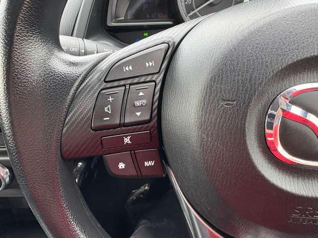 デミオ ＸＤ　ナビ　ＴＶ　オートクルーズコントロール　衝突被害軽減システム　アルミホイール　オートライト　スマートキー　アイドリングストップ　電動格納ミラー　ＡＴ　ＡＢＳ　ＥＳＣ　エアコン　パワーステアリング（7枚目）