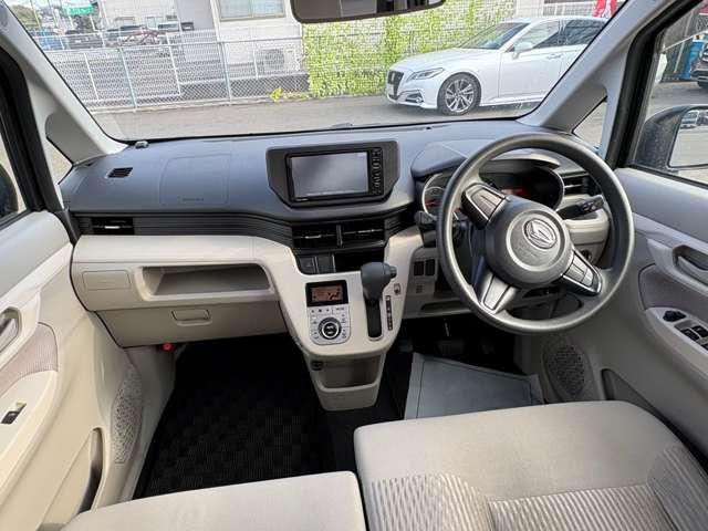 ムーヴ Ｘ　ＳＡＩＩ　ドライブレコーダー　ＥＴＣ　バックカメラ　ナビ　ＴＶ　クリアランスソナー　衝突被害軽減システム　スマートキー　アイドリングストップ　電動格納ミラー　ベンチシート　ＣＶＴ　ＡＢＳ　ＥＳＣ　ＣＤ　ＵＳＢ（2枚目）