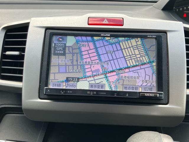 フリード G ジャストセレクション スマートキー SDナビ フルセグ DVD再生 Bluetooth SDカード 後席モニターBカメラ ETC HIDライト 社外14AW オートA/C 両面自動ドア ドアミラーウインカー 6人乗(15枚目)