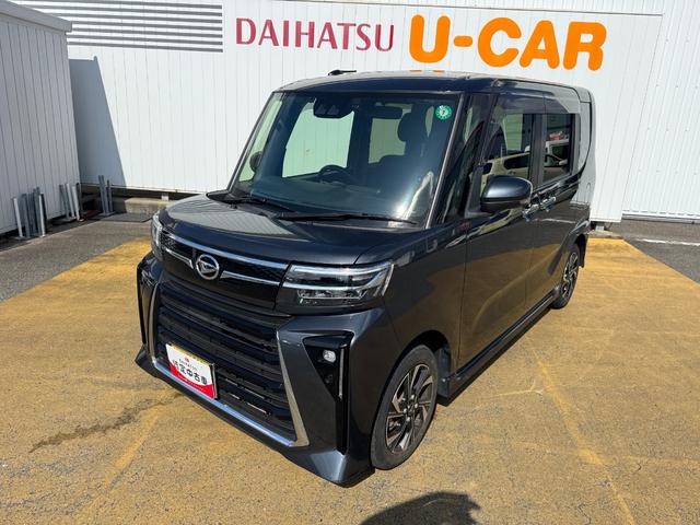 タント カスタムＸ　令和４年式　純正フルセグナビ　ＥＴＣ　ドラレコ　衝突低減ブレーキ（3枚目）