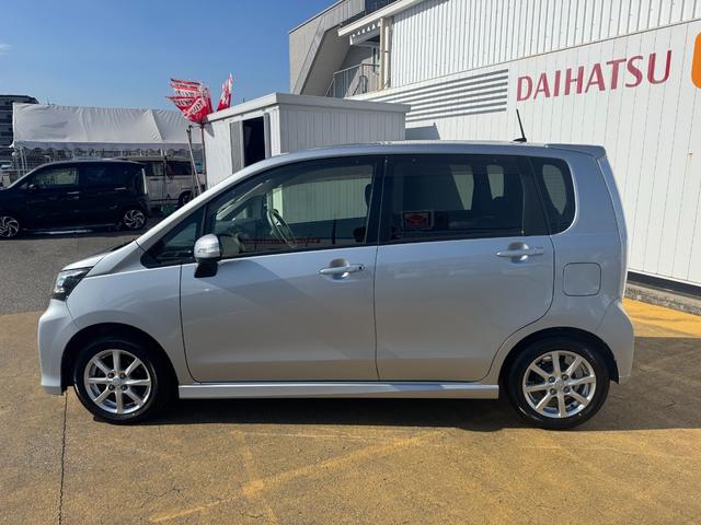 ムーヴ カスタム　Ｘ　ＳＡ　１ｄｉｎチューナー　キーフリー　プッシュボタンスタート（4枚目）