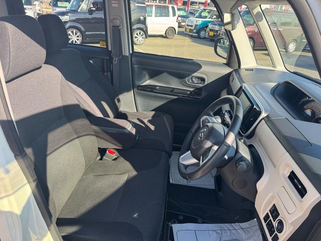 ムーヴキャンバス ＧブラックアクセントＶＳ　ＳＡＩＩＩ　純正フルセグナビ　パノラマモニター　前後方ドラレコ（11枚目）