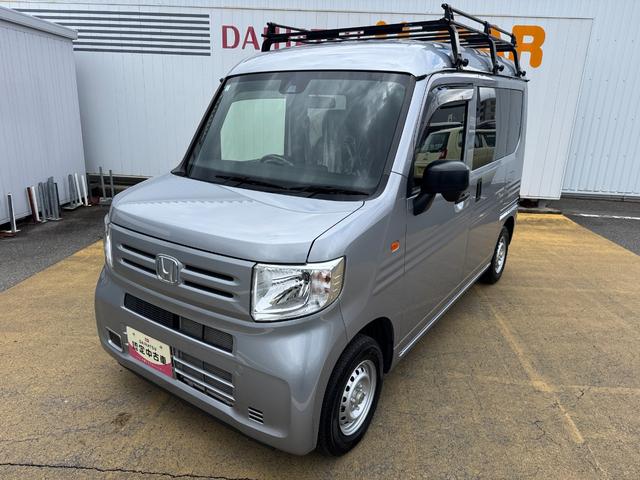 N-VAN G 新車保証継承付 CDチューナー ルーフキャリア 5MT 衝突低減ブレーキ(3枚目)