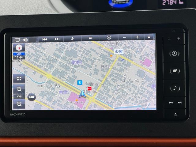 タント ファンクロスターボ 純正フルセグナビ ドラレコ バックモニター Bluetooth 衝突低減ブレーキ シートヒーター(22枚目)