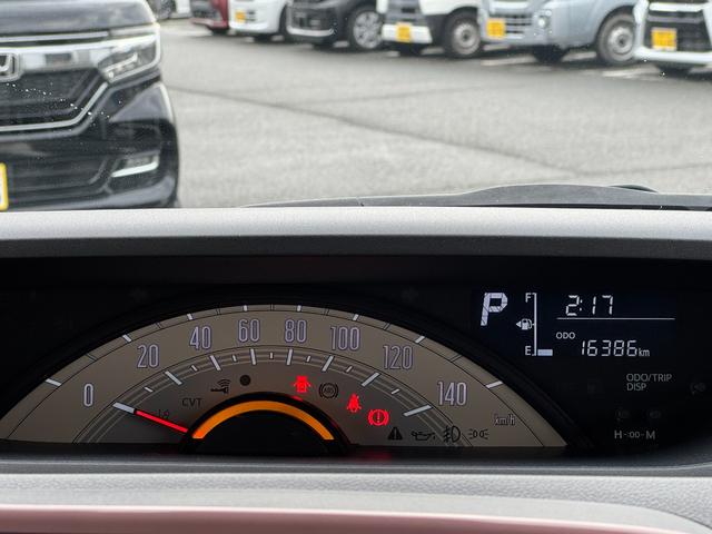 ムーヴキャンバス Xメイクアップリミテッド SAIII 純正フルセグナビ ドラレコ パノラマモニター 衝突低減ブレーキ(16枚目)