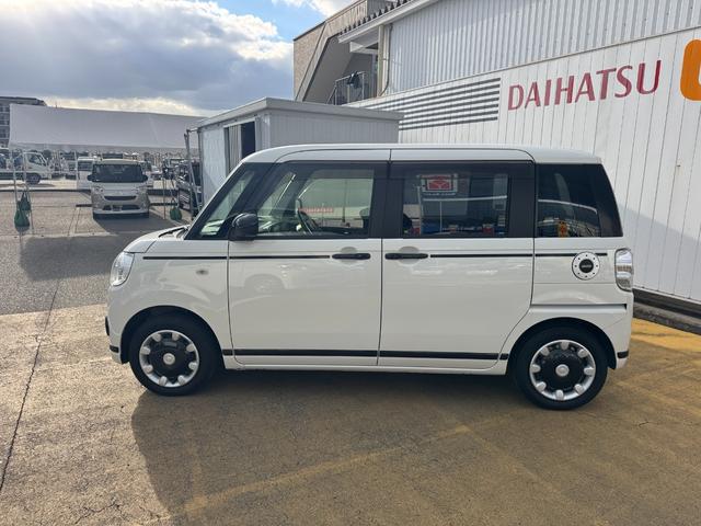 ムーヴキャンバス ＧブラックアクセントＶＳ　ＳＡＩＩＩ　純正フルセグナビ　ドラレコ　パノラマモニター　Ｂｌｕｅｔｏｏｔｈ（4枚目）