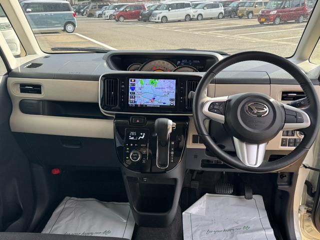 ムーヴキャンバス ＧブラックアクセントＶＳ　ＳＡＩＩＩ　純正フルセグナビ　ドラレコ　パノラマモニター　Ｂｌｕｅｔｏｏｔｈ（20枚目）