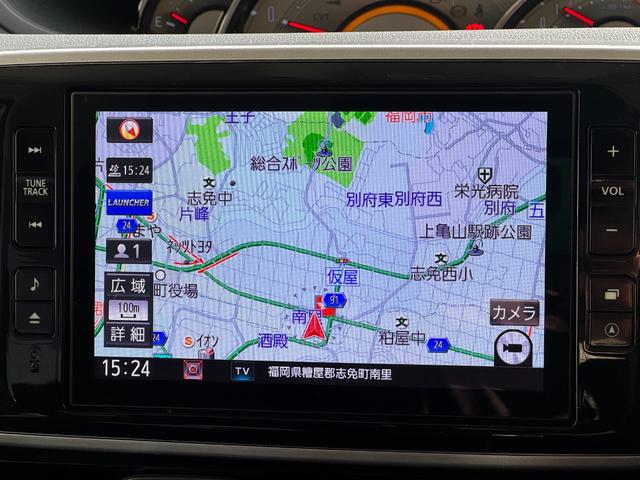 ムーヴキャンバス ＧブラックアクセントＶＳ　ＳＡＩＩＩ　純正フルセグナビ　ドラレコ　パノラマモニター　Ｂｌｕｅｔｏｏｔｈ（22枚目）