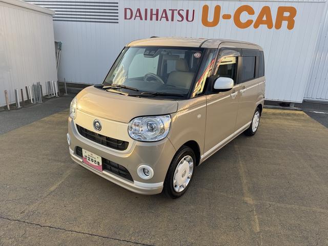 ムーヴキャンバス Ｇホワイトアクセントリミテッド　ＳＡＩＩＩ　純正フルセグナビ　ドラレコ　パノラマモニター（3枚目）