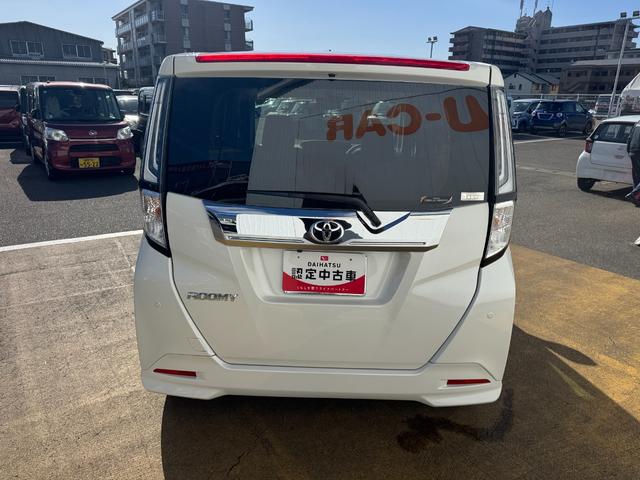 ルーミー カスタムG-T 純正フルセグナビ ETC ドラレコ パノラマモニター 新車保証継承付(6枚目)