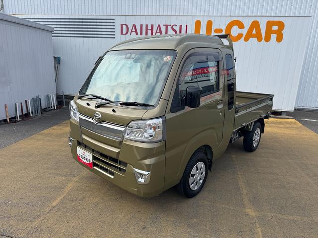 ハイゼットトラック ジャンボＳＡＩＩＩｔ　喫煙車　４ＷＤ　５ＭＴ車　衝突低減ブレーキ　ＣＤチューナー（3枚目）