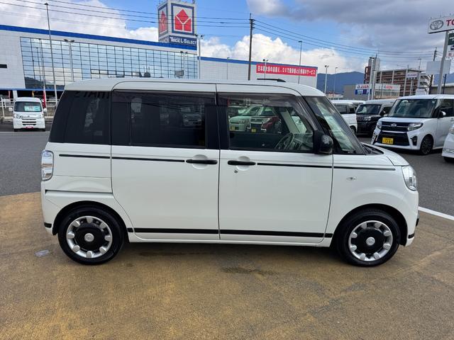 ムーヴキャンバス Ｇブラックアクセントリミテッド　ＳＡＩＩＩ　純正フルセグナビ　ドラレコ　パノラマモニター（8枚目）