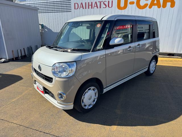 ムーヴキャンバス ＧメイクアップＶＳ　ＳＡＩＩＩ　純正フルセグナビ　ドラレコ　パノラマモニター（3枚目）