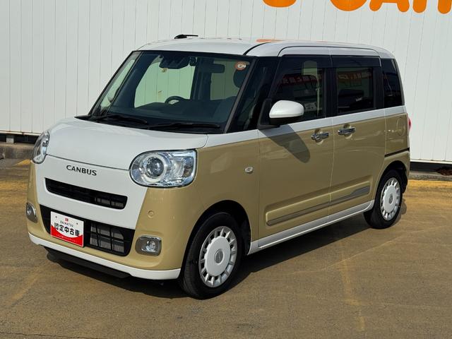 ムーヴキャンバス ストライプスG 純正フルセグナビ ETC ドラレコ バックモニター(3枚目)