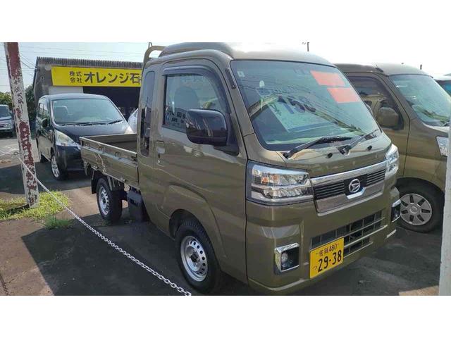 ハイゼットトラック ジャンボエクストラ 4WD CVT 衝突被害軽減システム クリアランスソナー スマートキー アイドリングストップ 電動格納ミラー ESC エアコン 運転席エアバッグ(4枚目)