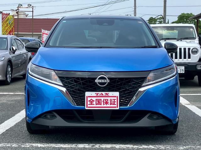 ノート Ｘ　新車メーカー保証継承　全方位モニター　シートヒーター　ハンドルヒーター　純正９型ナビ／フルセグＴＶ／Ｂｌｕｅｔｏｏｔｈ　インテリジェントルームミラー　ＬＥＤオートライト　置くだけ充電　２．０ＥＴＣ（32枚目）