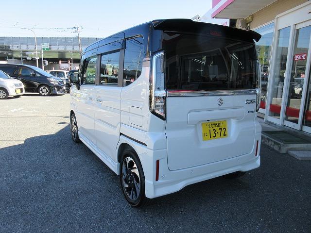 スペーシアカスタム ハイブリッドＸＳターボ　新車メーカー保証継承　メーカーオプション９型全方位モニター付きナビ／フルセグＴＶ／Ｂｌｕｅｔｏｏｔｈ　両側パワースライドドア　シートヒーター　パドルシフト　ＬＥＤオートライト／フォグランプ　純１５ＡＷ（25枚目）