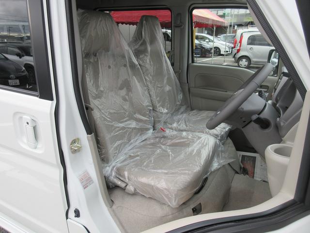エブリイワゴン ＰＺターボスペシャル　ハイルーフ　届出済み未使用車　電動オートステップ　両側パワースライドドア　衝突被害軽減ブレーキ　パーキングセンサー　純正デイスプレイオーデイオ　バッグモニター　ＬＥＤオートライト　革巻きハンドル（10枚目）