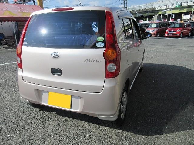 ミラ Xスペシャル 5速ミッション車 禁煙車 タイミングチェーン 純正CD フロアマット ドアバイザー マッドガード(17枚目)