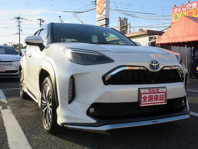 ヤリスクロス ハイブリッドＺ　モデリスタエアロ　トヨタセーフティセンス　禁煙車　全方位モニター　前後ドライブレコーダー　パワーバックドア　ハーフレザーパワーシート　シートヒーター　ハンドルヒーター　純正８型デイスプレイオーデイオ（30枚目）