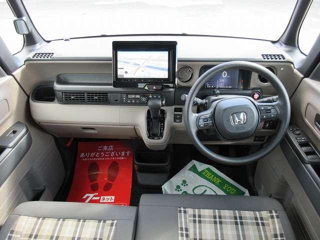 Ｎ－ＢＯＸジョイ ベースグレード　ホンダセンシング　届出済み未使用　９型ナビ／フルセグＴＶ／ＤＶＤ再生／ＣＤ／Ｂｌｕｅｔｏｏｔｈ／バックモニター　パワースライドドア　シートヒーター　ＬＥＤオートライト　電子パーキング　スマートキー（2枚目）