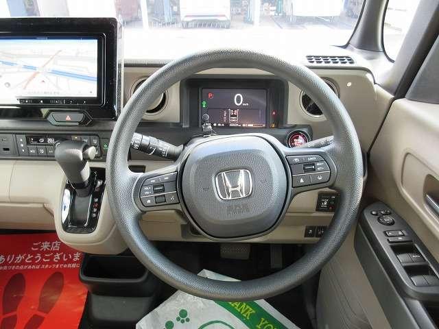 Ｎ－ＢＯＸジョイ ベースグレード　ホンダセンシング　届出済み未使用　９型ナビ／フルセグＴＶ／ＤＶＤ再生／ＣＤ／Ｂｌｕｅｔｏｏｔｈ／バックモニター　パワースライドドア　シートヒーター　ＬＥＤオートライト　電子パーキング　スマートキー（3枚目）