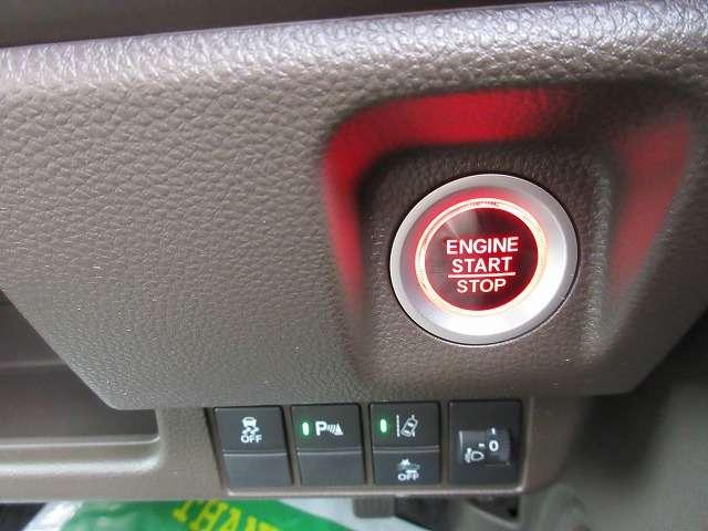 プッシュスタートでエンジン始動もラクラク☆