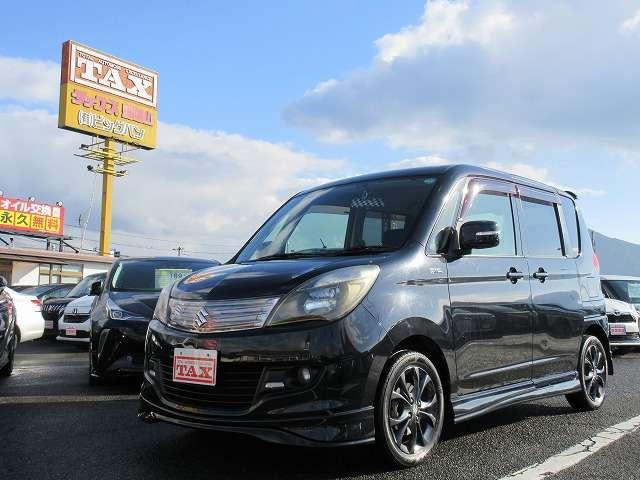 ソリオ ブラック＆ホワイトＩＩ　禁煙車　タイミングチェーン　ナビ／フルセグＴＶ／ＤＶＤ再生／ＣＤ録音／バックモニター　ＥＴＣ　パワースライドドア　プッシュスタート　スマートキー　純正フルエアロ／リアスポイラー／アルミ／フォグランプ（13枚目）