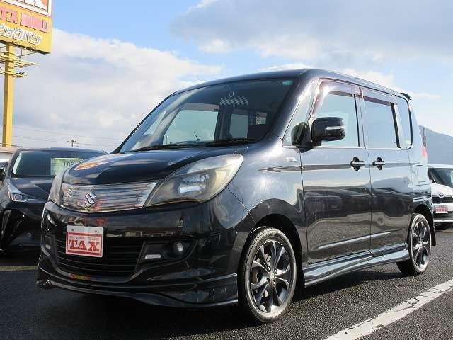 ソリオ ブラック＆ホワイトＩＩ　禁煙車　タイミングチェーン　ナビ／フルセグＴＶ／ＤＶＤ再生／ＣＤ録音／バックモニター　ＥＴＣ　パワースライドドア　プッシュスタート　スマートキー　純正フルエアロ／リアスポイラー／アルミ／フォグランプ（14枚目）