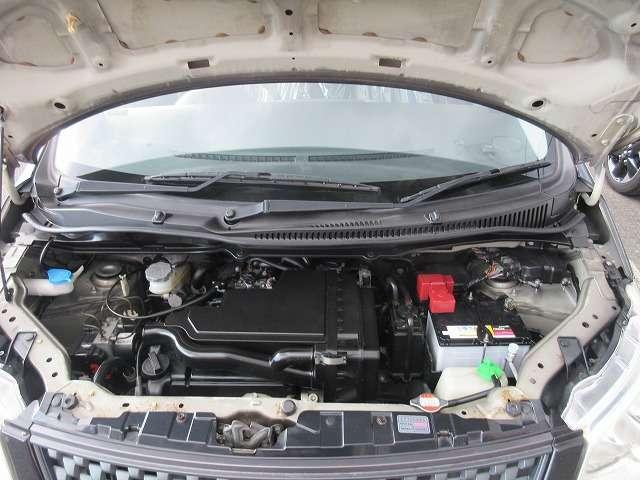 ワゴンＲ ＦＸ　走行距離４４．４００キロ　車検２年整備　１４インチアルミ　ＵＶカット／プライバシーガラス　キーレス　フロアマット　ドアバイザー　ベンチシート　タイミングチェーン（19枚目）