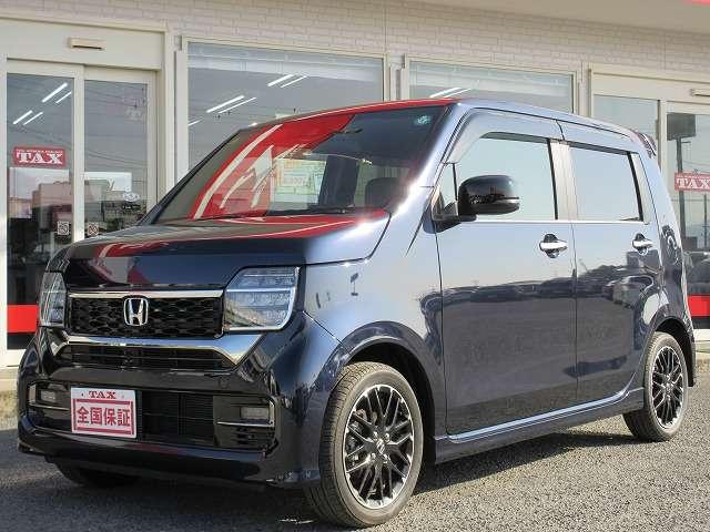 Ｎ－ＷＧＮカスタム Ｌ・ターボ　ホンダセンシング　色ミッドナイトブルービーメタリック　新車メーカー保証継承　シートヒーター　純正８型ナビ／フルセグＴＶ／Ｂｌｕｅｔｏｏｔｈ／バックモニター　ＥＴＣ　ＬＥＤオートライト　純正１５アルミ（6枚目）