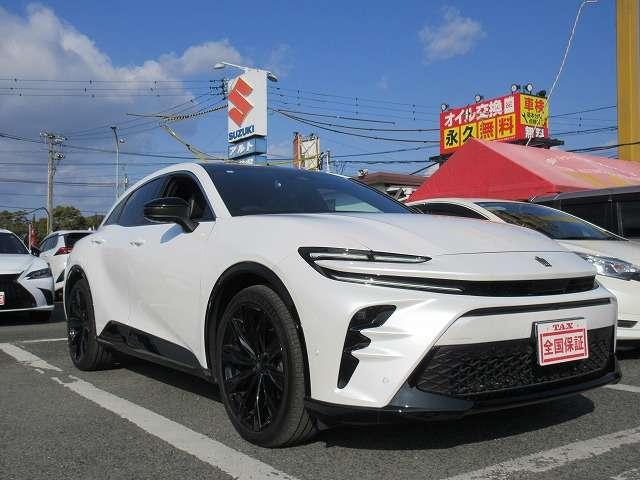 クラウンスポーツ Z ハイブリッド 走行距離14.770キロ 新車メーカー保証継承 ムーンルーフ 黒本革エアーパワーシート パワーバックドア パノラミックビューモニター 純正12.3型ナビ/フルセグTV ハンドルヒーター(6枚目)