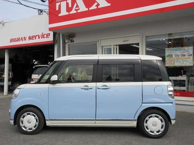 ムーヴキャンバス Ｇメイクアップ　ＳＡＩＩＩ　走行距離１６．８００キロ　禁煙車　全国２年走行無制限保証　衝突被害軽減ブレーキ　全方位モニター　純正８型ナビ／フルセグＴＶ／ＤＶＤ再生／ＣＤ録音／Ｂｌｕｅｔｏｏｔｈ　ＥＴＣ　両側パワースライドドア（3枚目）