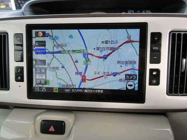 ムーヴキャンバス Ｇメイクアップ　ＳＡＩＩＩ　走行距離１６．８００キロ　禁煙車　全国２年走行無制限保証　衝突被害軽減ブレーキ　全方位モニター　純正８型ナビ／フルセグＴＶ／ＤＶＤ再生／ＣＤ録音／Ｂｌｕｅｔｏｏｔｈ　ＥＴＣ　両側パワースライドドア（16枚目）