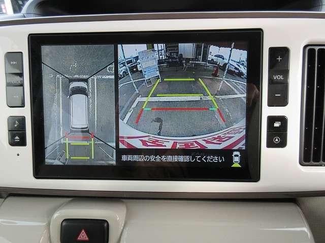 ムーヴキャンバス Ｇメイクアップ　ＳＡＩＩＩ　走行距離１６．８００キロ　禁煙車　全国２年走行無制限保証　衝突被害軽減ブレーキ　全方位モニター　純正８型ナビ／フルセグＴＶ／ＤＶＤ再生／ＣＤ録音／Ｂｌｕｅｔｏｏｔｈ　ＥＴＣ　両側パワースライドドア（17枚目）