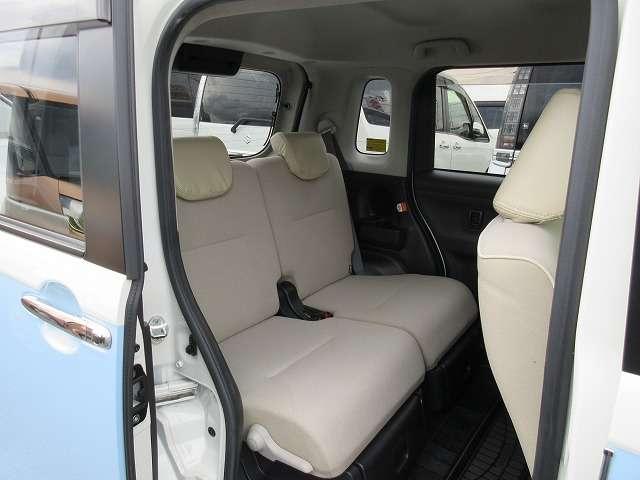 ムーヴキャンバス Ｇメイクアップ　ＳＡＩＩＩ　走行距離１６．８００キロ　禁煙車　全国２年走行無制限保証　衝突被害軽減ブレーキ　全方位モニター　純正８型ナビ／フルセグＴＶ／ＤＶＤ再生／ＣＤ録音／Ｂｌｕｅｔｏｏｔｈ　ＥＴＣ　両側パワースライドドア（27枚目）