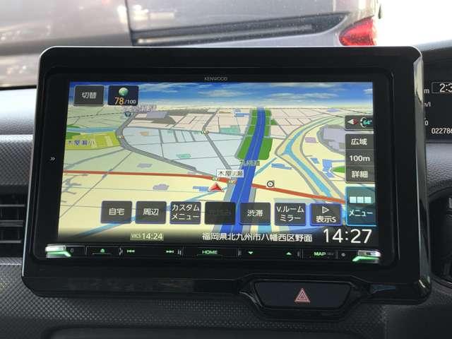 Ｎ－ＢＯＸ Ｇホンダセンシング　車検２年整備　クルーズコントロール　９型ナビ／フルセグＴＶ／ＤＶＤ再生／ＣＤ録音／Ｂｌｕｅｔｏｏｔｈ／バックモニター　ＥＴＣ　ドライブレコーダー　オートライト　プッシュスタート　スマートキー（5枚目）