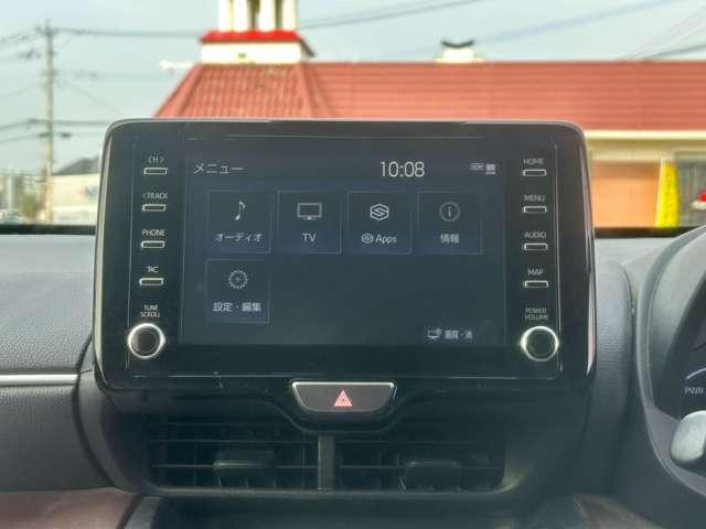 ヤリスクロス ハイブリッドＺ　禁煙車　車検２年　純正８型デイスプレイオーデイオ／フルセグＢｌｕｅｔｏｏｔｈ／バックモニター　ＥＴＣ　パワーシート　シートヒーター　ＬＥＤオートライト　オートハイビーム　レーダークルーズコントロール（4枚目）