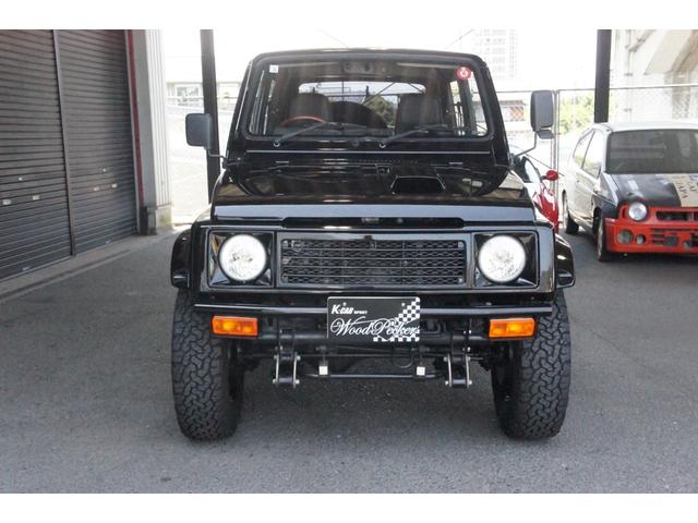 ジムニー ＸＣ　社外アルミ・足廻りハンドルナルディー・ＦバンパーＲバンパー・社外オーバーフェンダー・タイヤＢＦＧｏｏｄｒｉｃｈＡｌｌ－ＴｅｒｒａｉｎＴ／Ａ（ＬＴ２２５／７５Ｒ１６軽乗用・小型貨物構造変更済（2枚目）