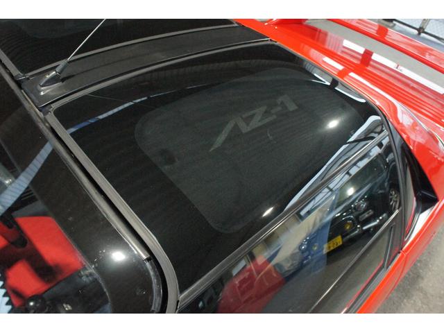 ＡＺ－１ ベースグレード　社外Ｆボンネット　リアスポイラー　Ｆ／Ｒサス（カヤバ）　ワタナベホイール（Ｐ・Ｃ・Ｄ・１００）　Ｐ・Ｃ・Ｄ・１００変換　社外ハンドル　リアタワーバー　ＡＢＳ付（37枚目）