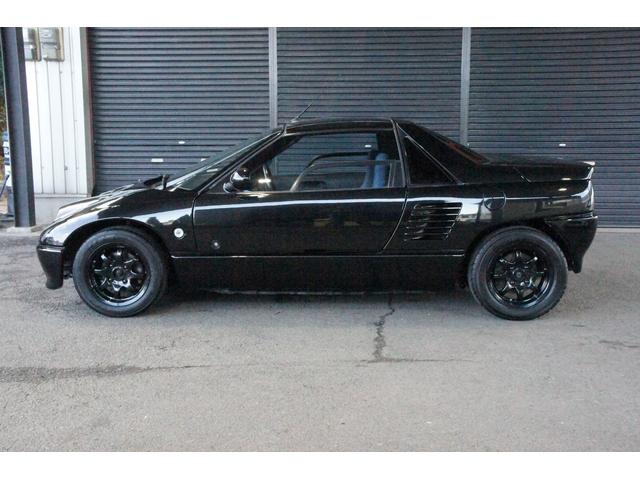 ＡＺ－１ ベースグレード　全塗装済（青から黒）・マツダスピードタイプボンネット・社外足廻り社外ＡＷ／社外マフラー（5枚目）