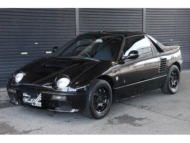 ＡＺ－１ ベースグレード　全塗装済（青から黒）・マツダスピードタイプボンネット・社外足廻り社外ＡＷ／社外マフラー（7枚目）