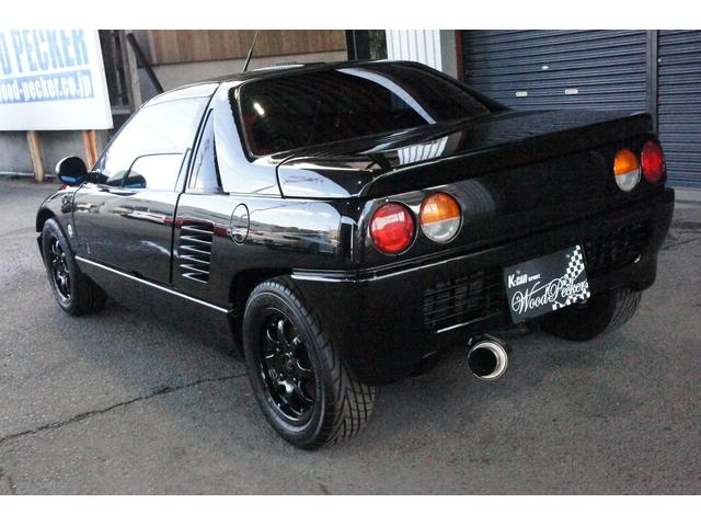 ＡＺ－１ ベースグレード　全塗装済（青から黒）・マツダスピードタイプボンネット・社外足廻り社外ＡＷ／社外マフラー（9枚目）